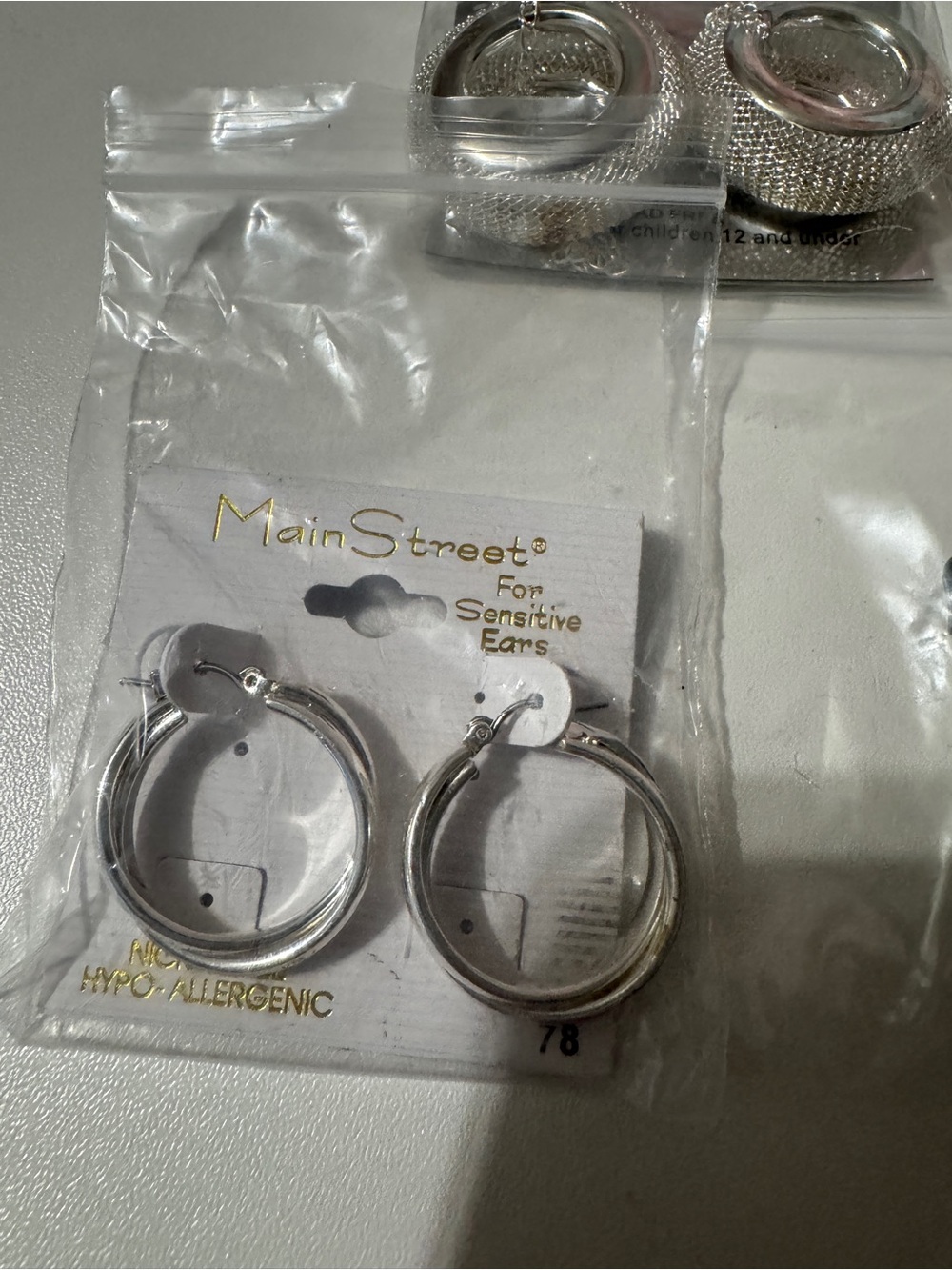 Assorted Women's Earring Set bundle- Silver, Gold, Red - Picture 4 of 6